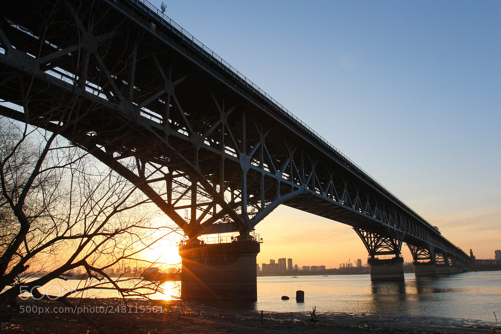 Canon EOS 600D (Rebel EOS T3i / EOS Kiss X5) sample photo. Nanjing yangtze river bridge photography
