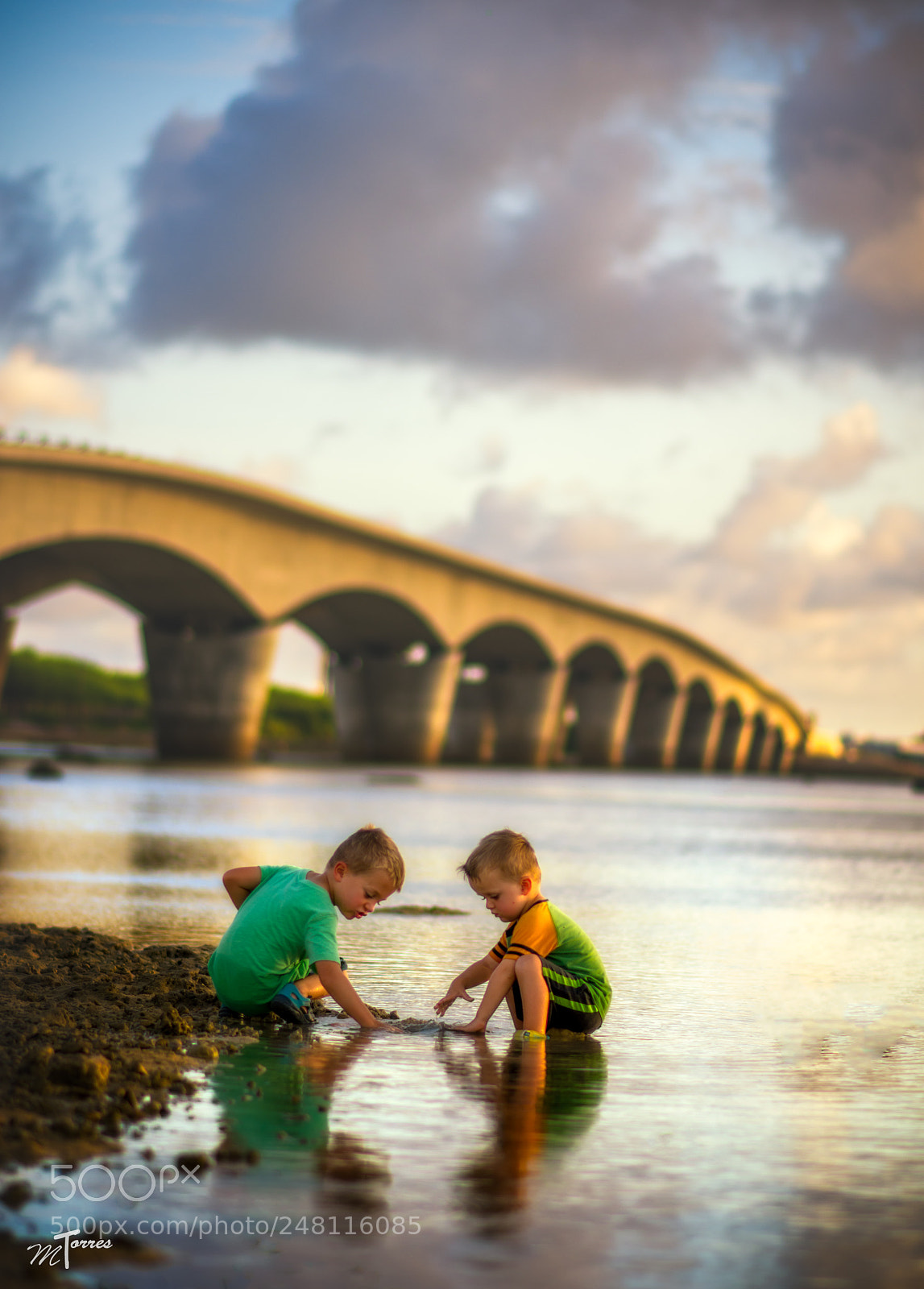 Nikon D7200 sample photo. Brothers in the water photography