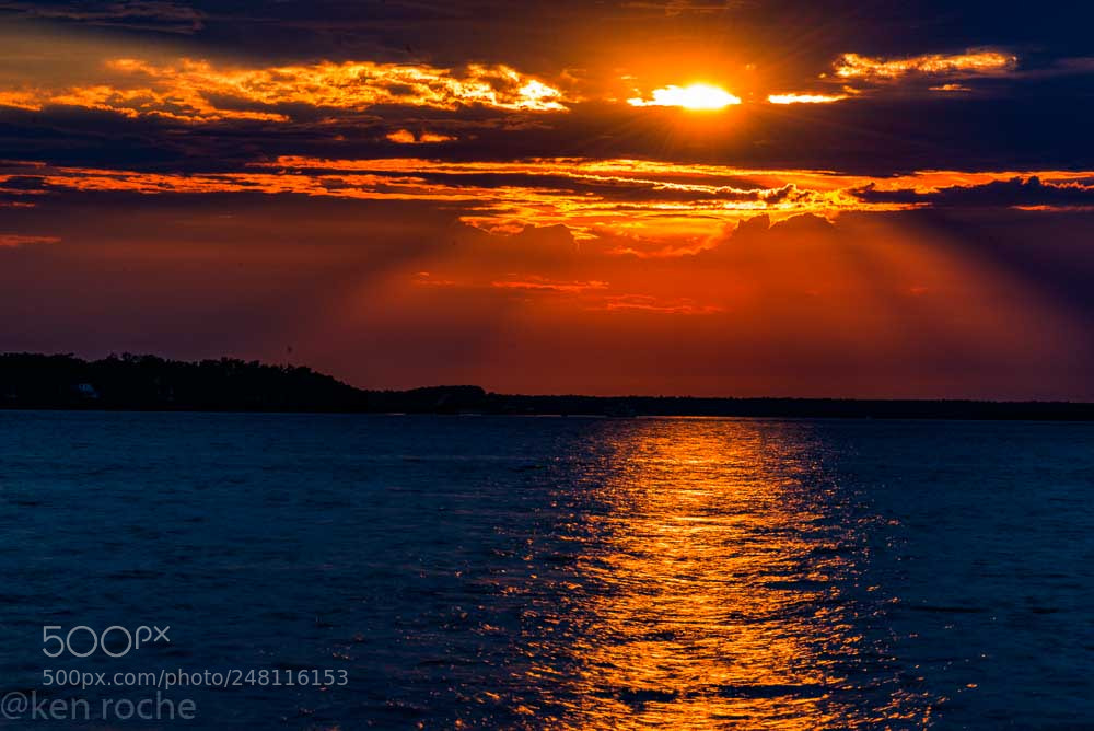 Nikon D610 sample photo. Sunset hilton head photography