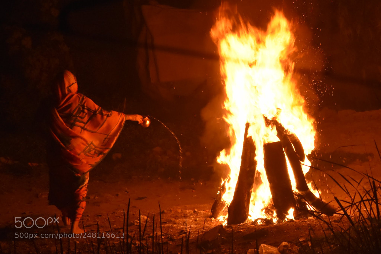 Nikon D7200 sample photo. Holi festival photography