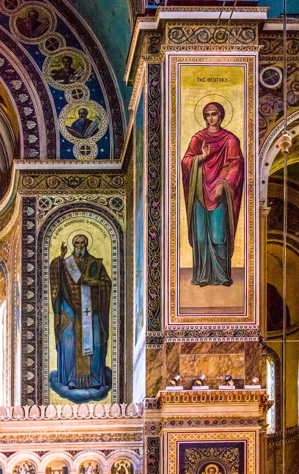 Nikon D7100 sample photo. Metropolitan cathederal athens photography