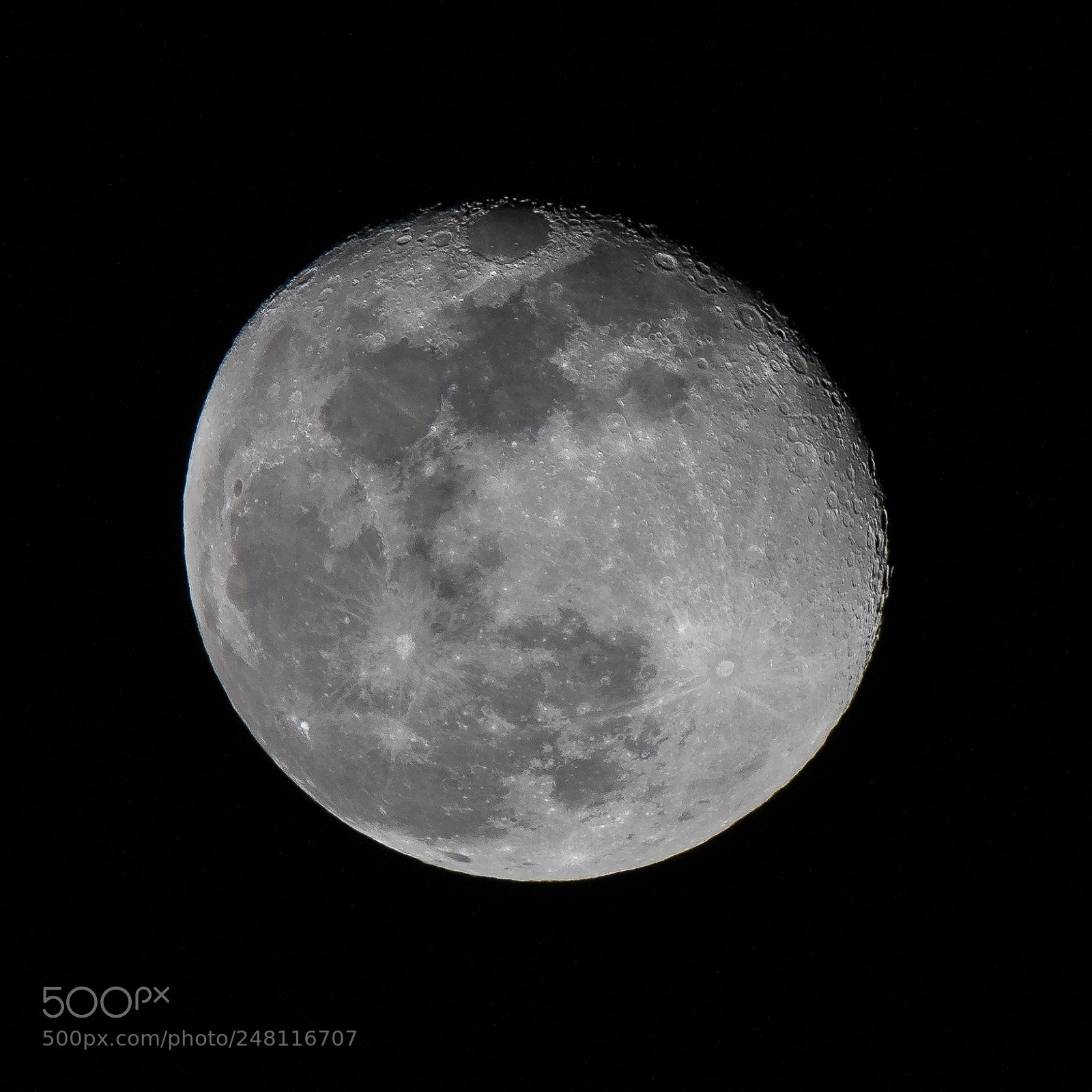 Nikon D850 sample photo. Moon photography