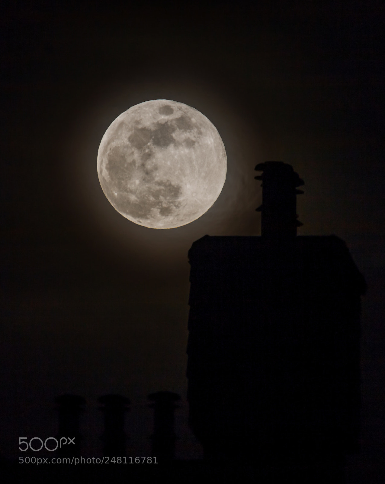 Canon EOS 5D sample photo. Moon photography