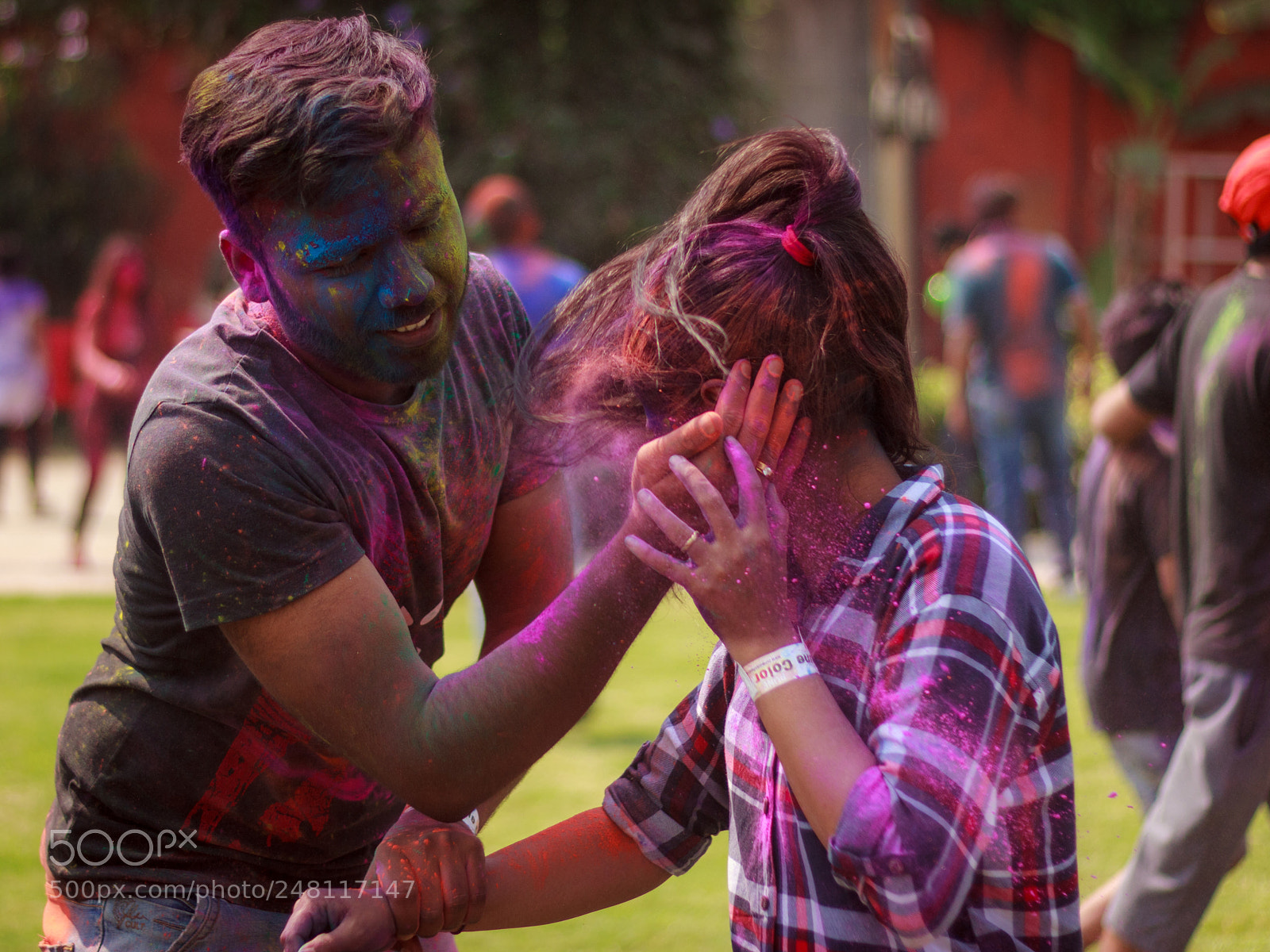 Canon EOS 600D (Rebel EOS T3i / EOS Kiss X5) sample photo. Don't mind, it's holi photography