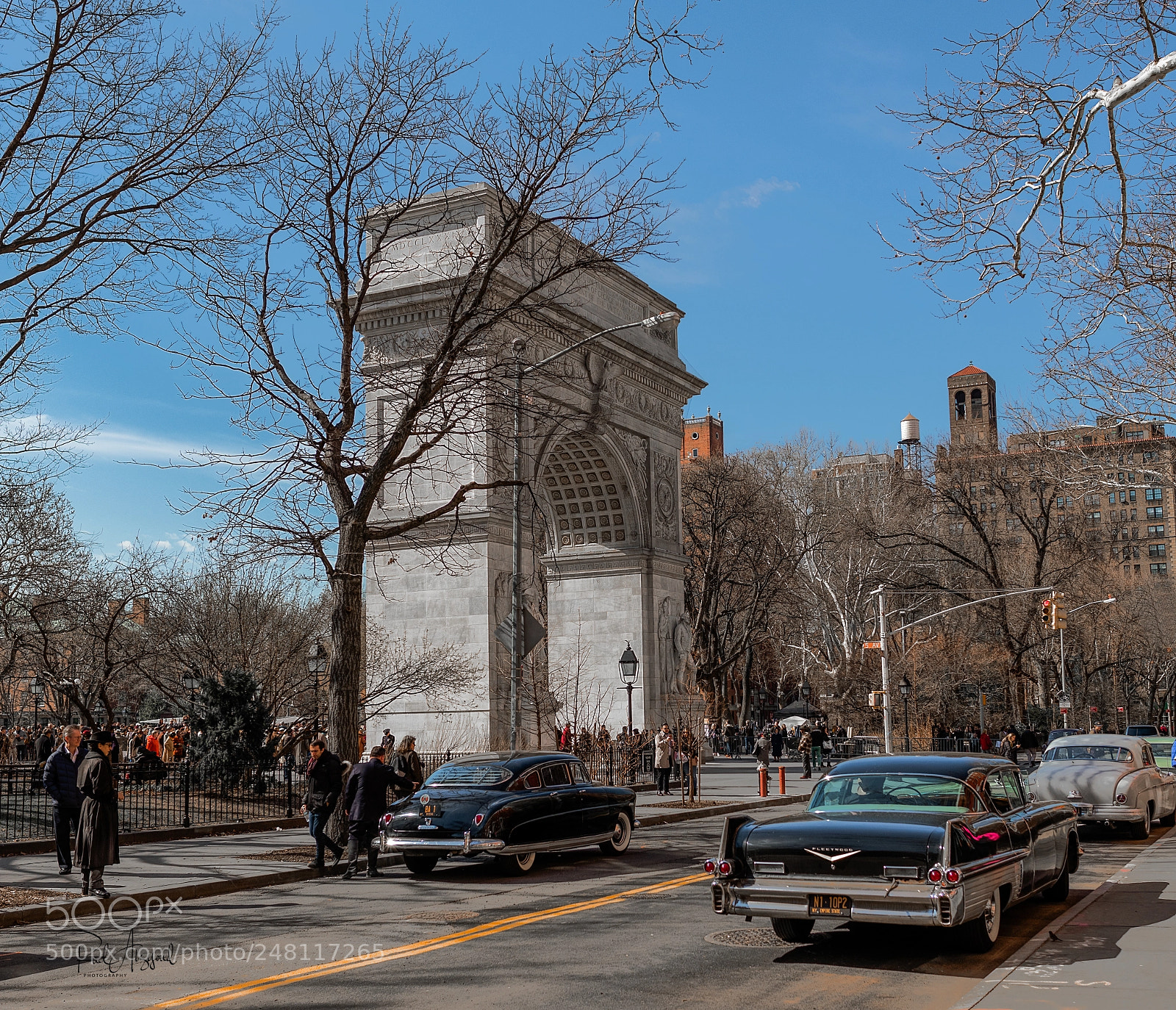 Nikon D850 sample photo. Washington square arch photography