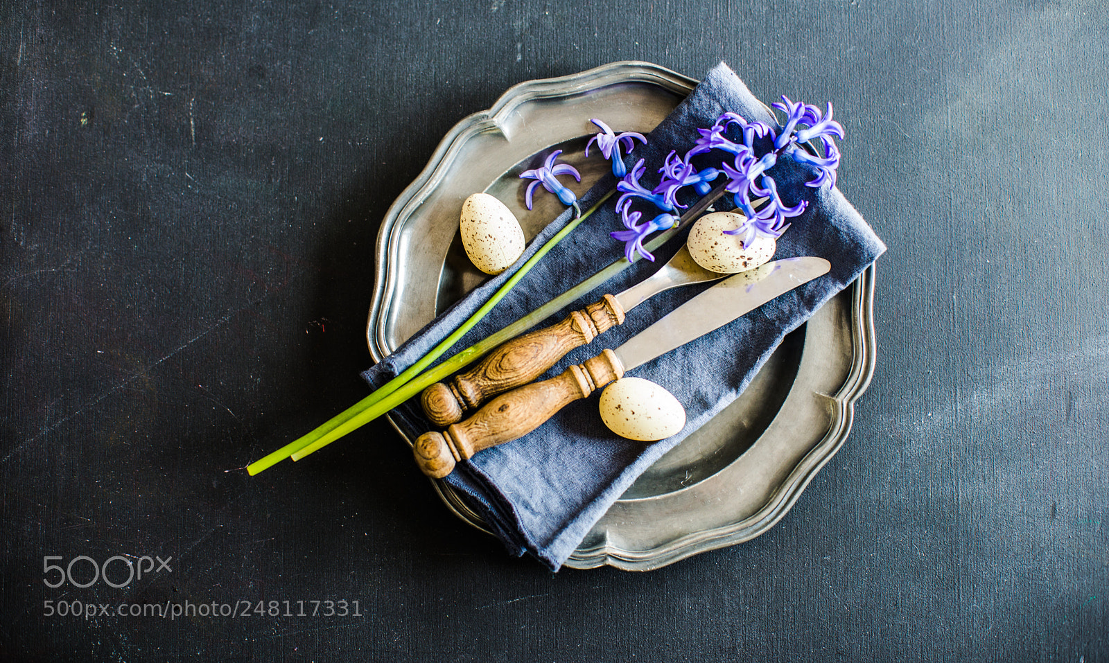 Nikon D610 sample photo. Spring table setting photography