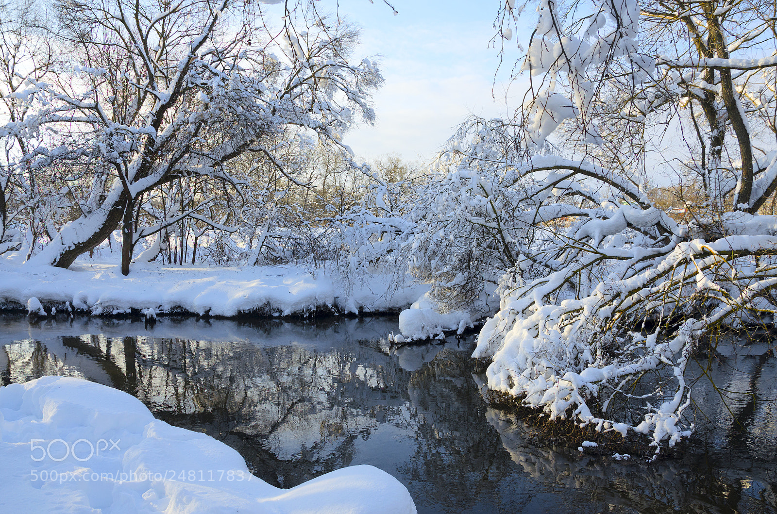 Nikon D5100 sample photo. Winter scenery photography