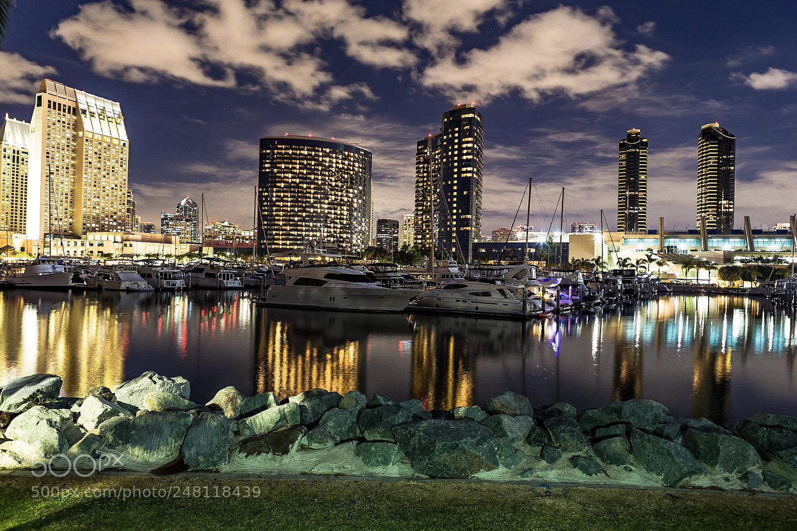 Canon EOS-1D X sample photo. San diego night photography