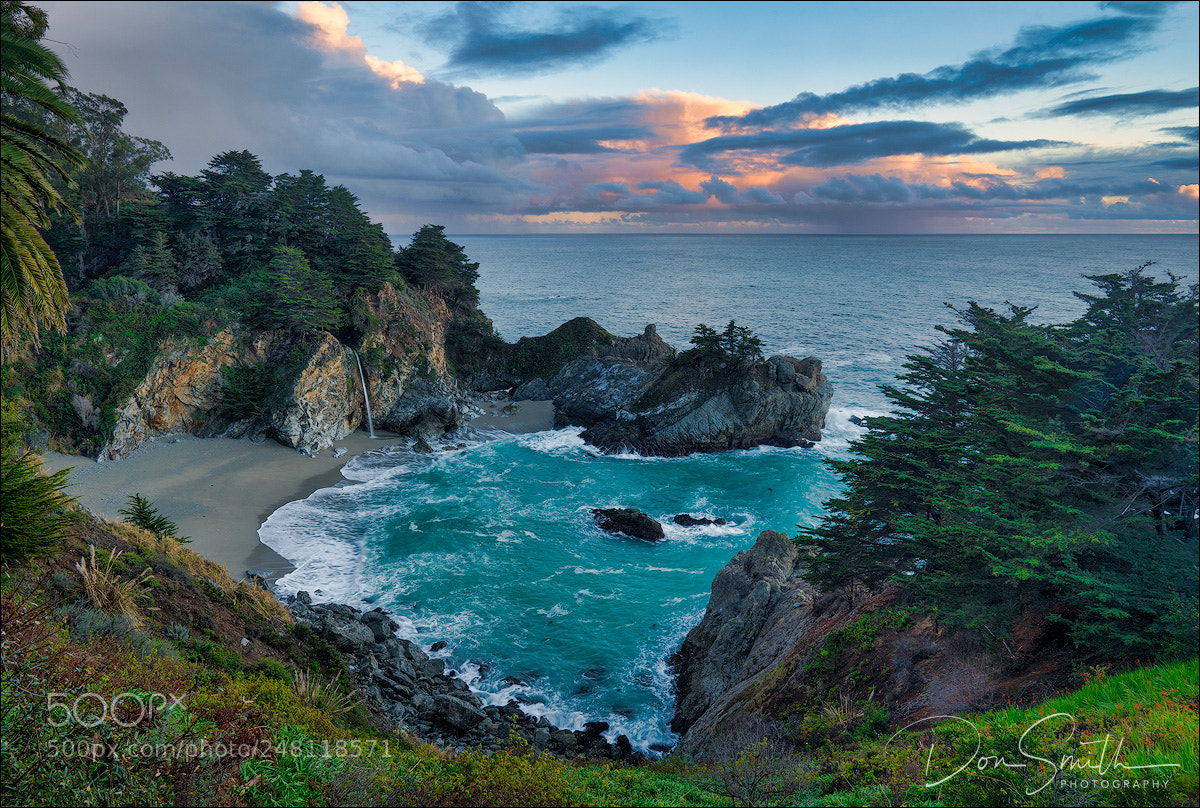Sony a7R III sample photo. Sunset sky and mcway photography