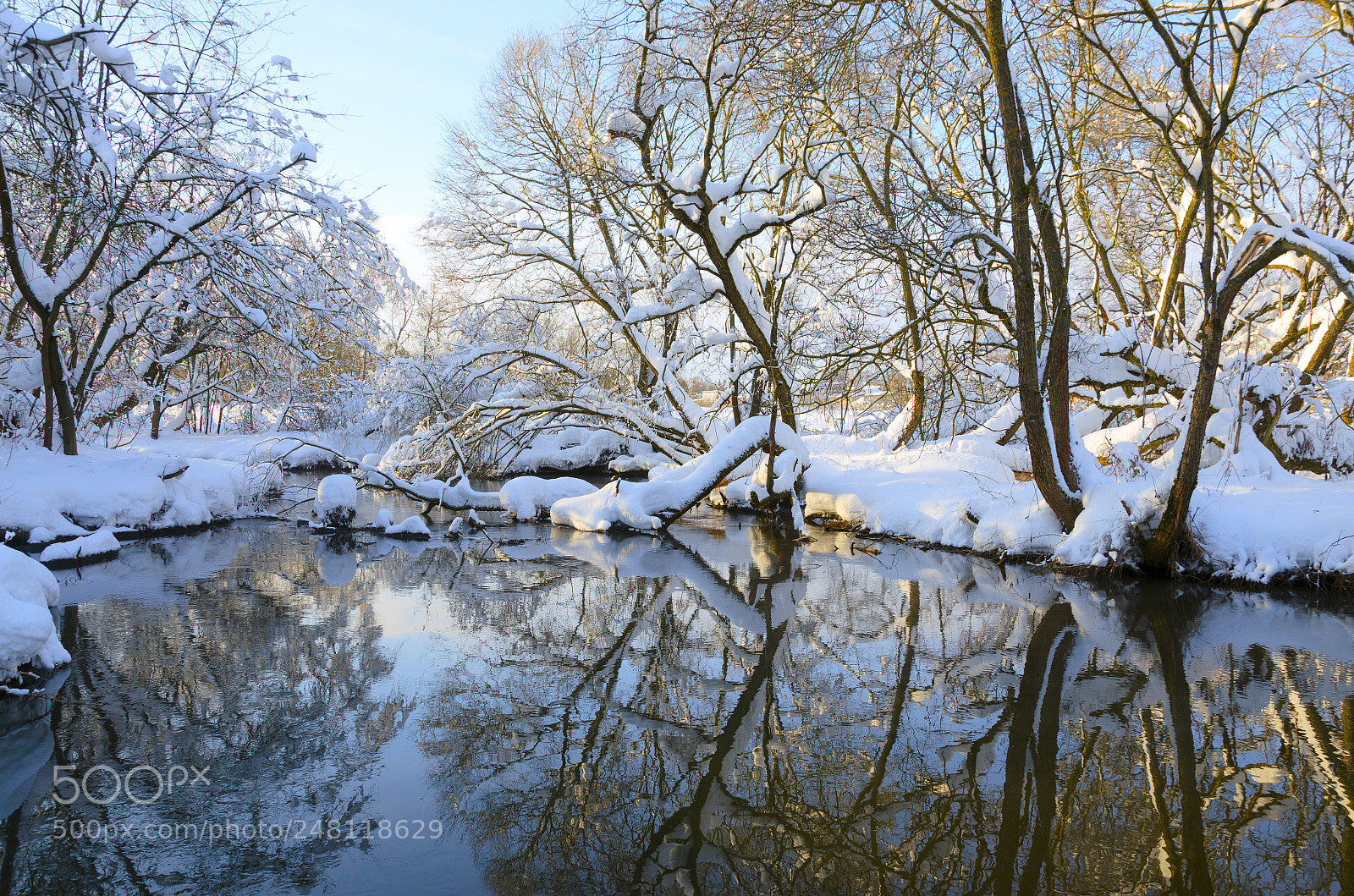 Nikon D5100 sample photo. Winter fairy tale photography