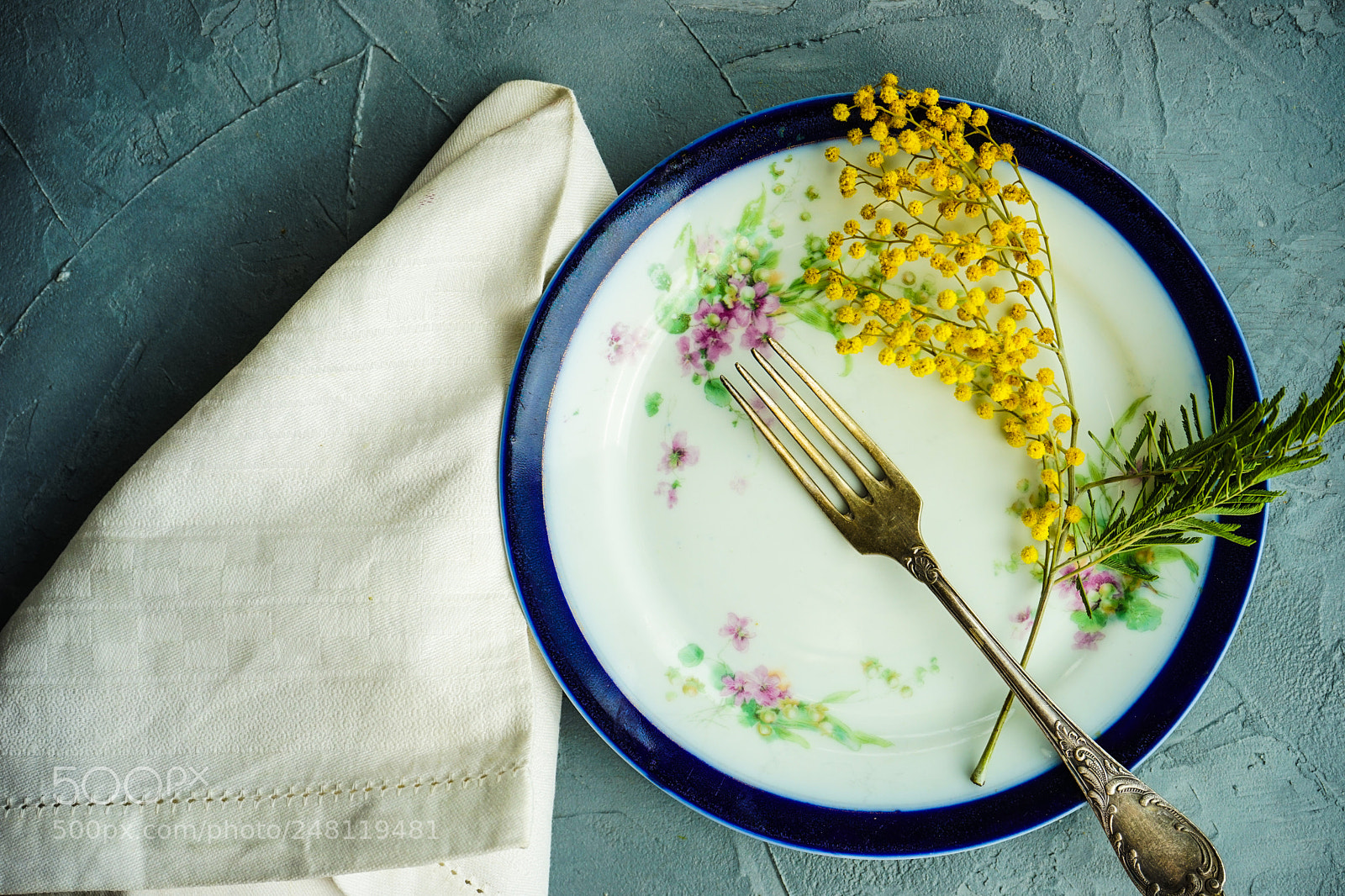 Sony a7 sample photo. Spring table setting with photography