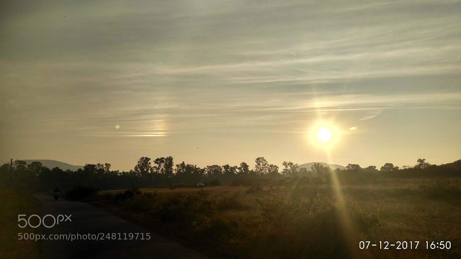 Xiaomi Redmi 3S sample photo. Sunset rainbow photography
