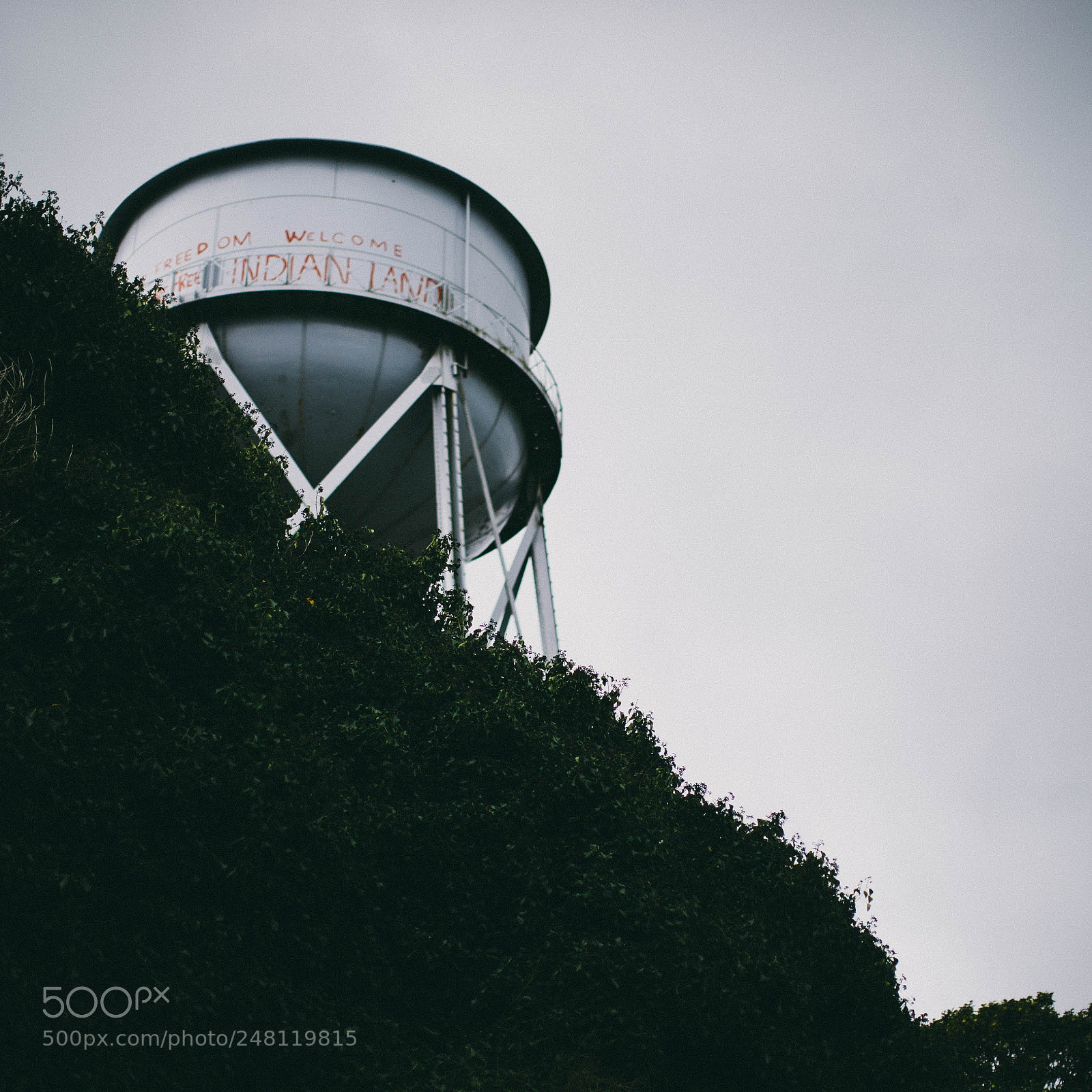 Canon EOS 6D Mark II sample photo. Water tower photography