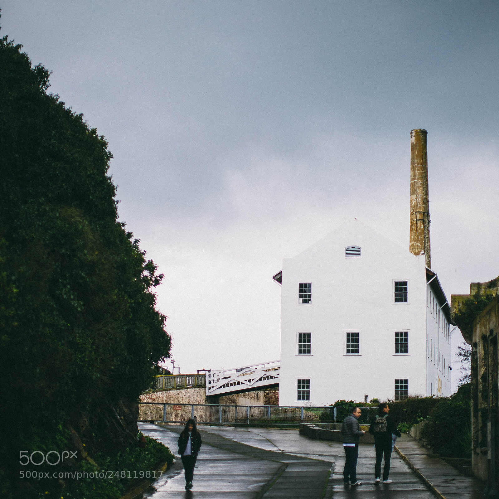 Canon EOS 6D Mark II sample photo. Moody alcatraz photography