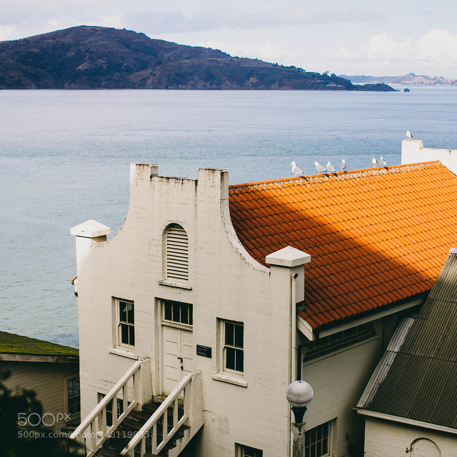 Canon EOS 6D Mark II sample photo. Skies clearing over alcatraz photography