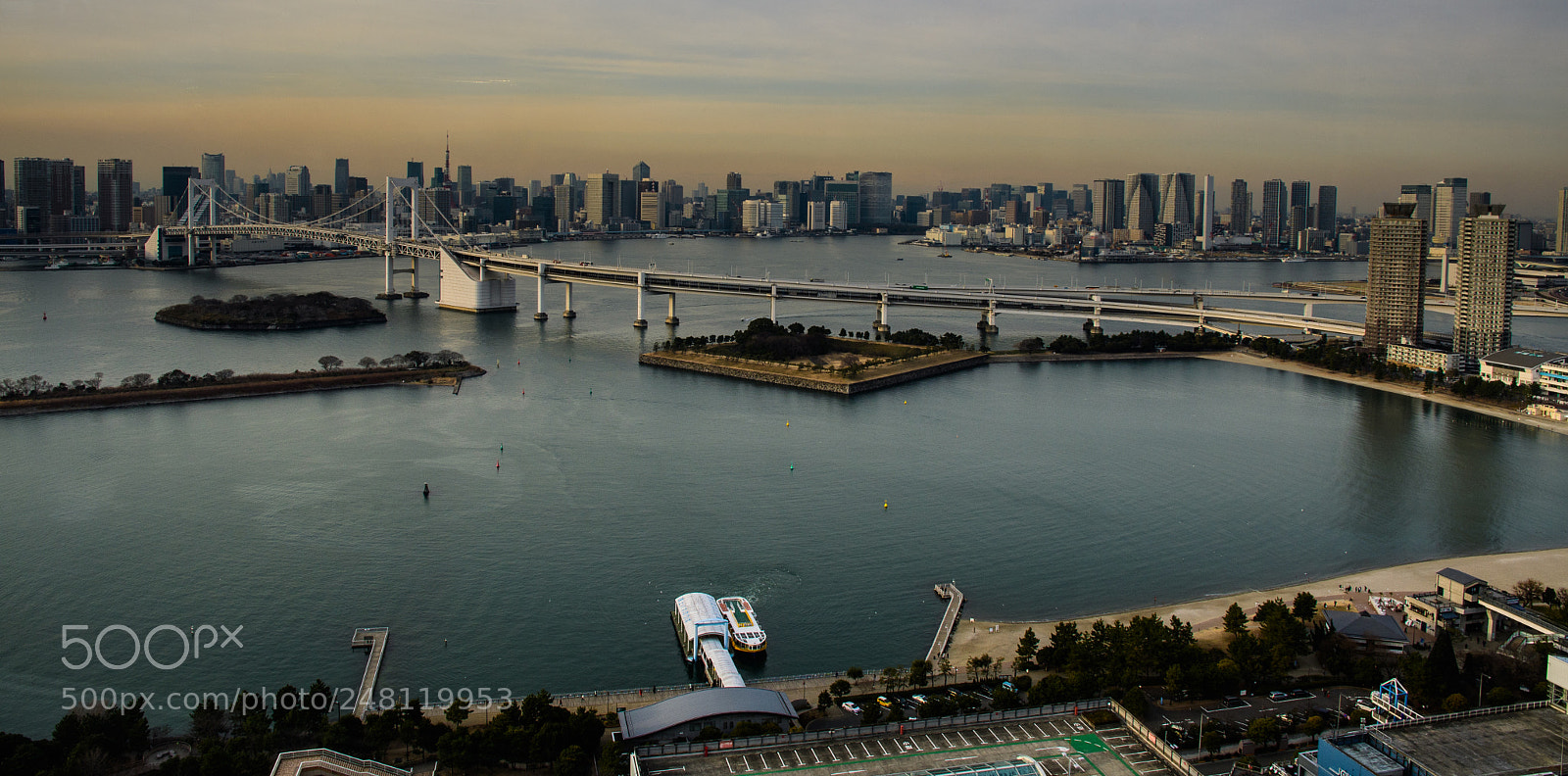 Nikon D500 sample photo. Odaiba from fuji tv photography