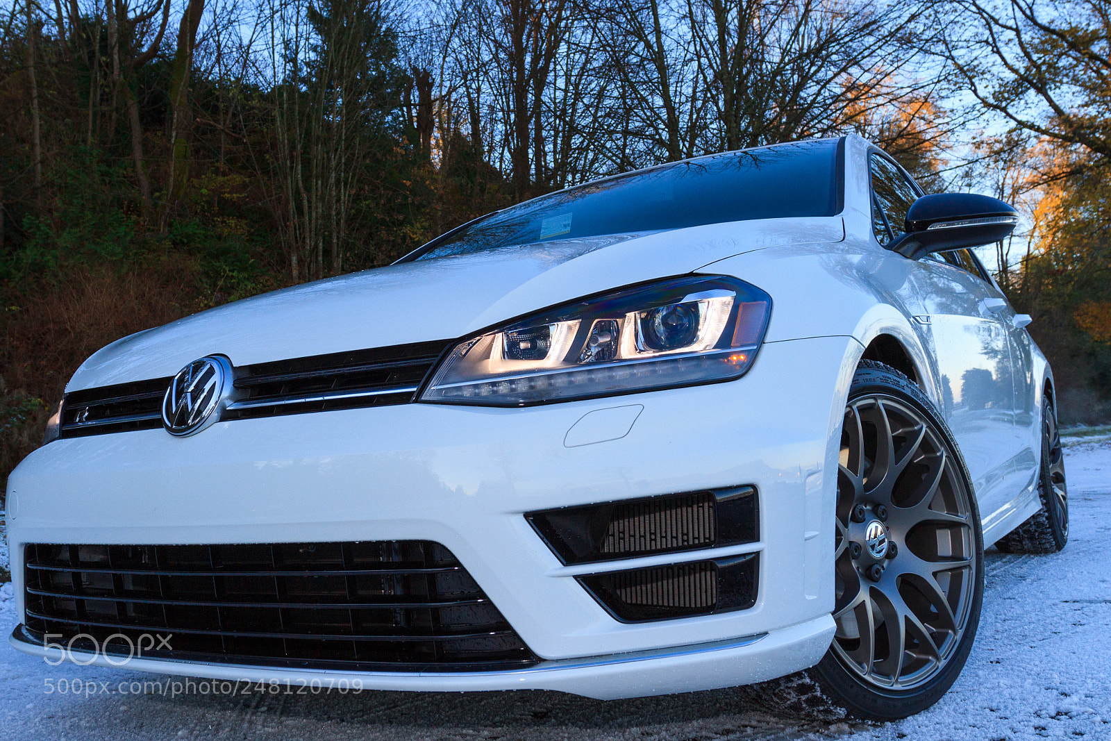Canon EOS 7D sample photo. Vw golf r photography