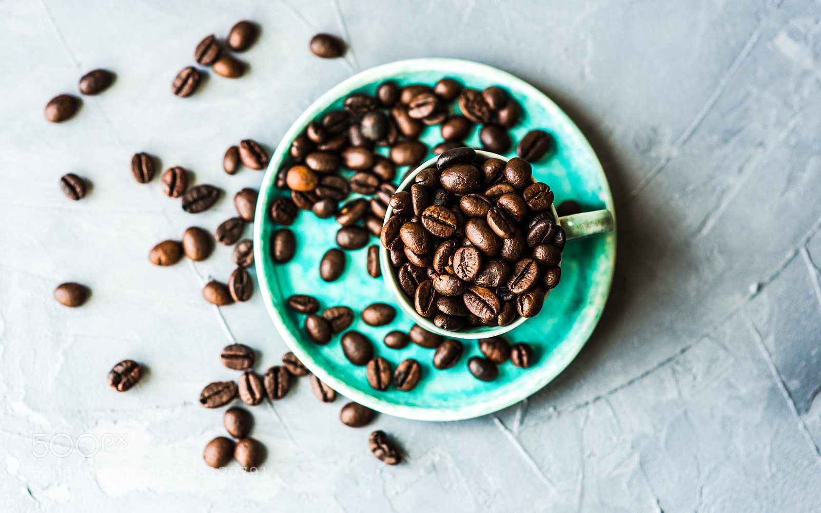 Nikon D610 sample photo. Raw coffee beans photography