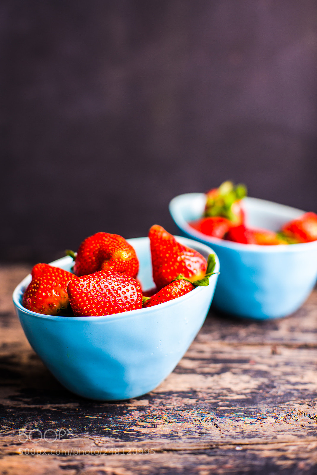 Nikon D610 sample photo. Fresh organic strawberries photography