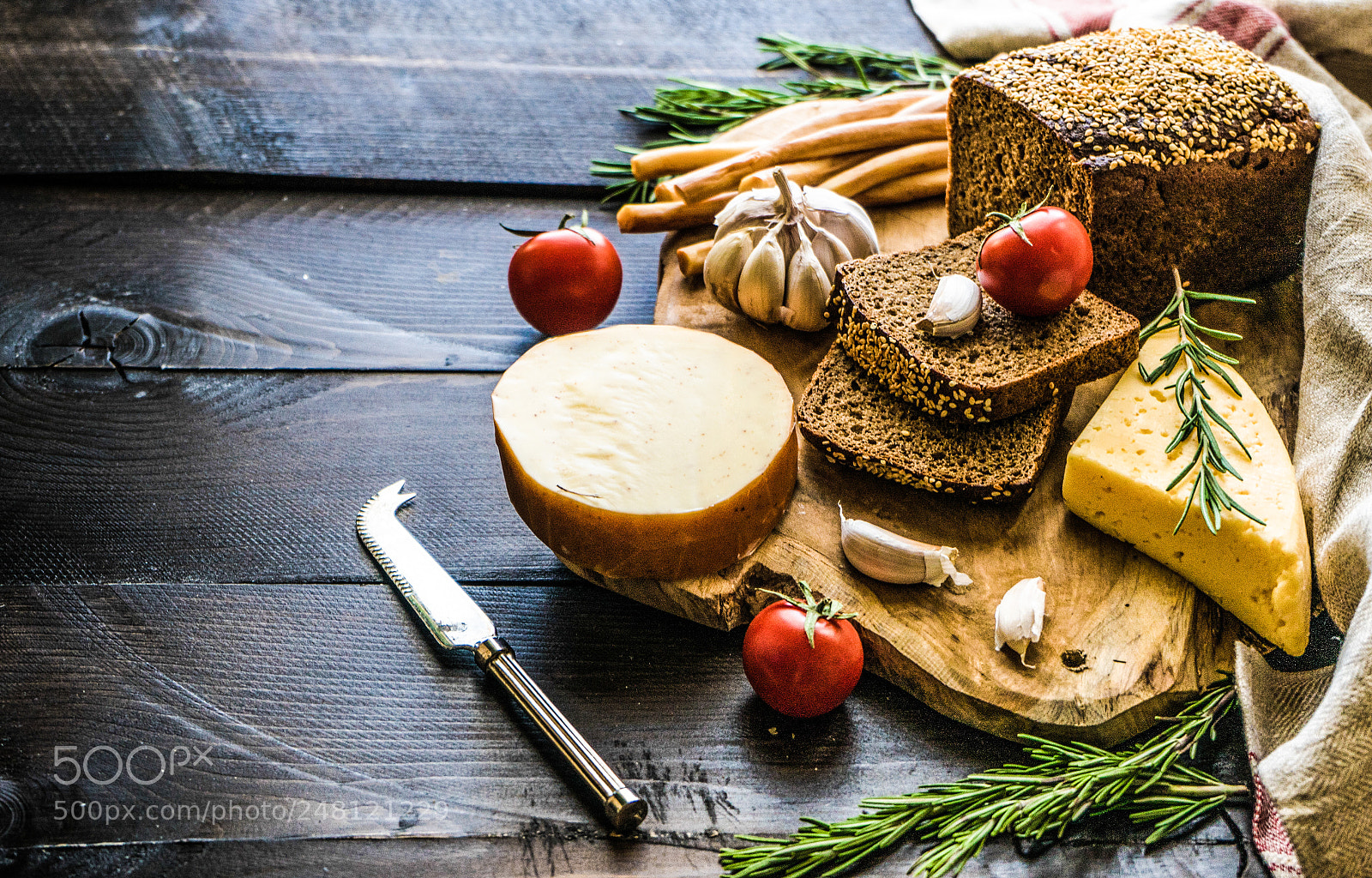Sony a7 sample photo. Georgian cheese on dark photography