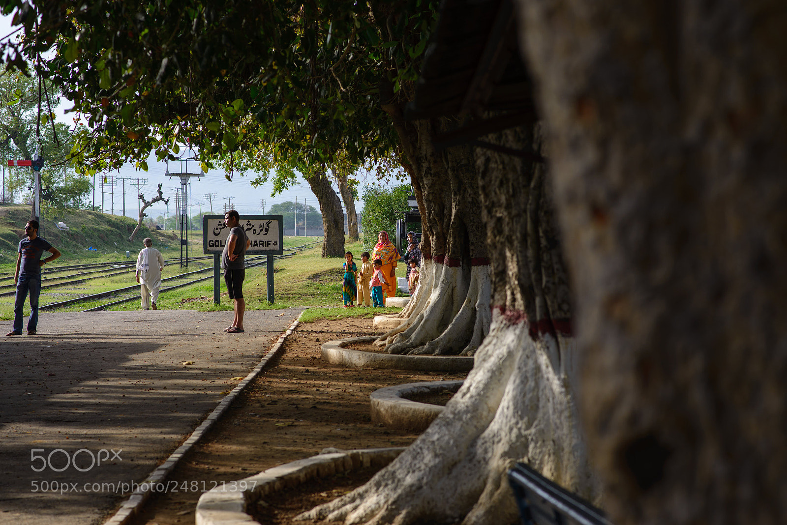 Nikon D610 sample photo. Golra railway platform photography