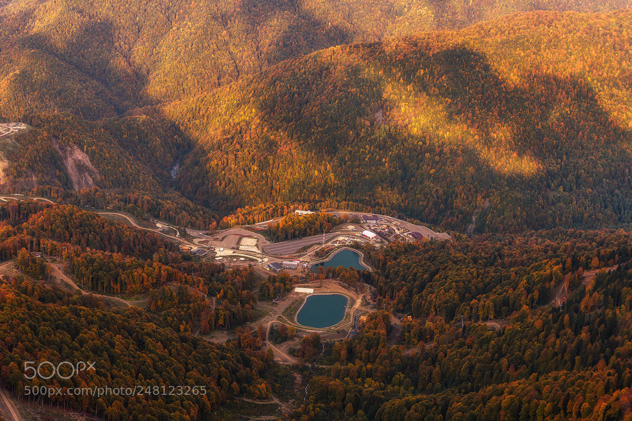Nikon D850 sample photo. Autumn in the hills photography