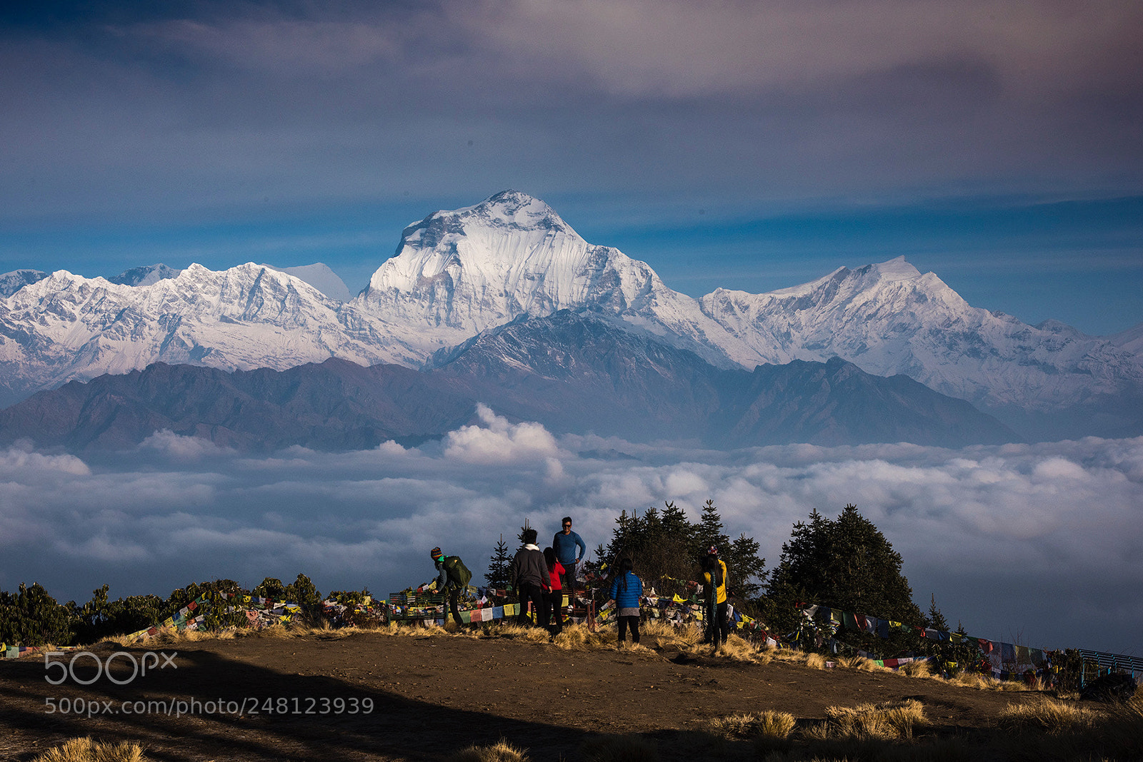 Nikon D810 sample photo. Abc trekking in nepal photography