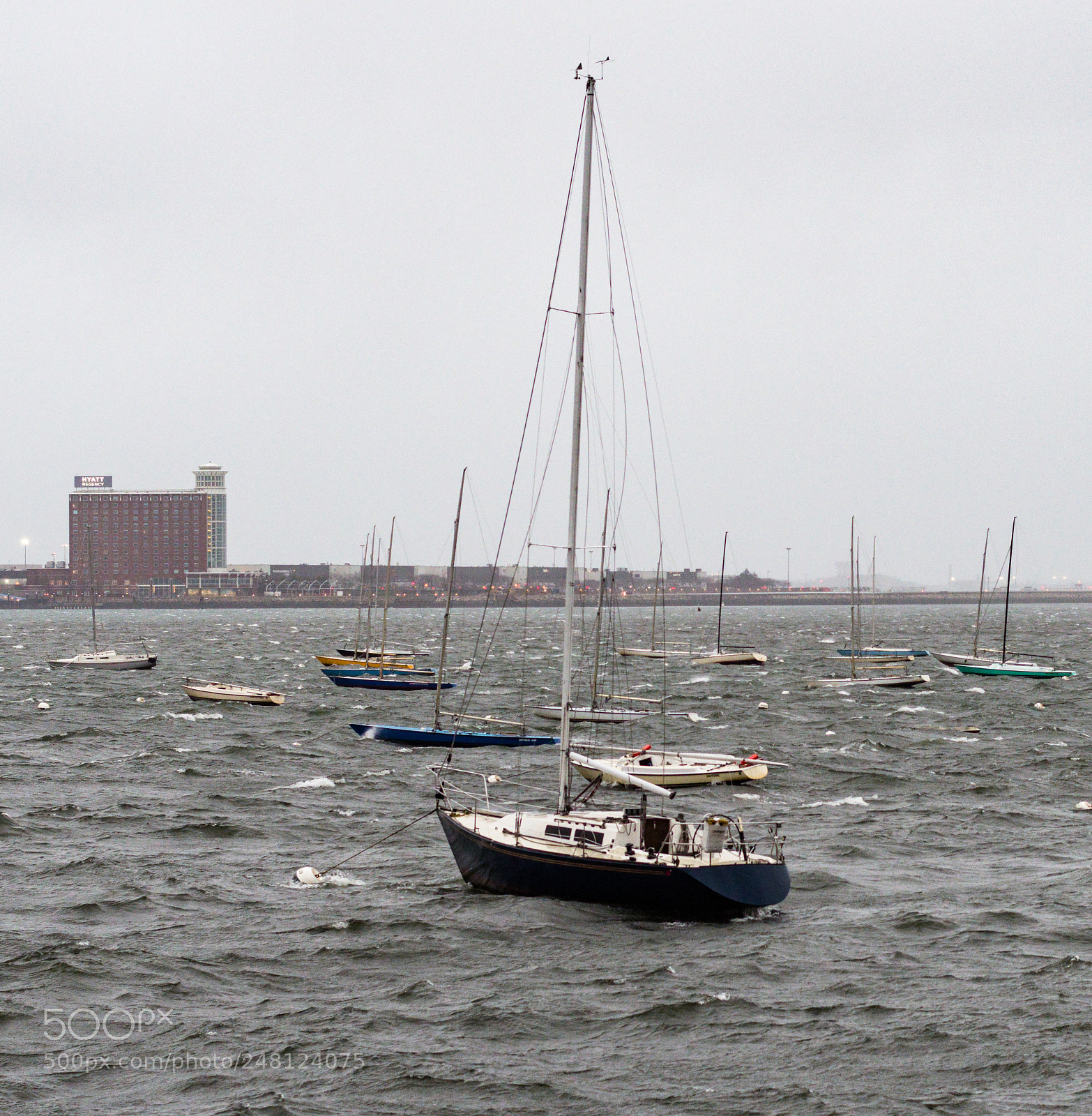 Pentax KP sample photo. Boston storm photography