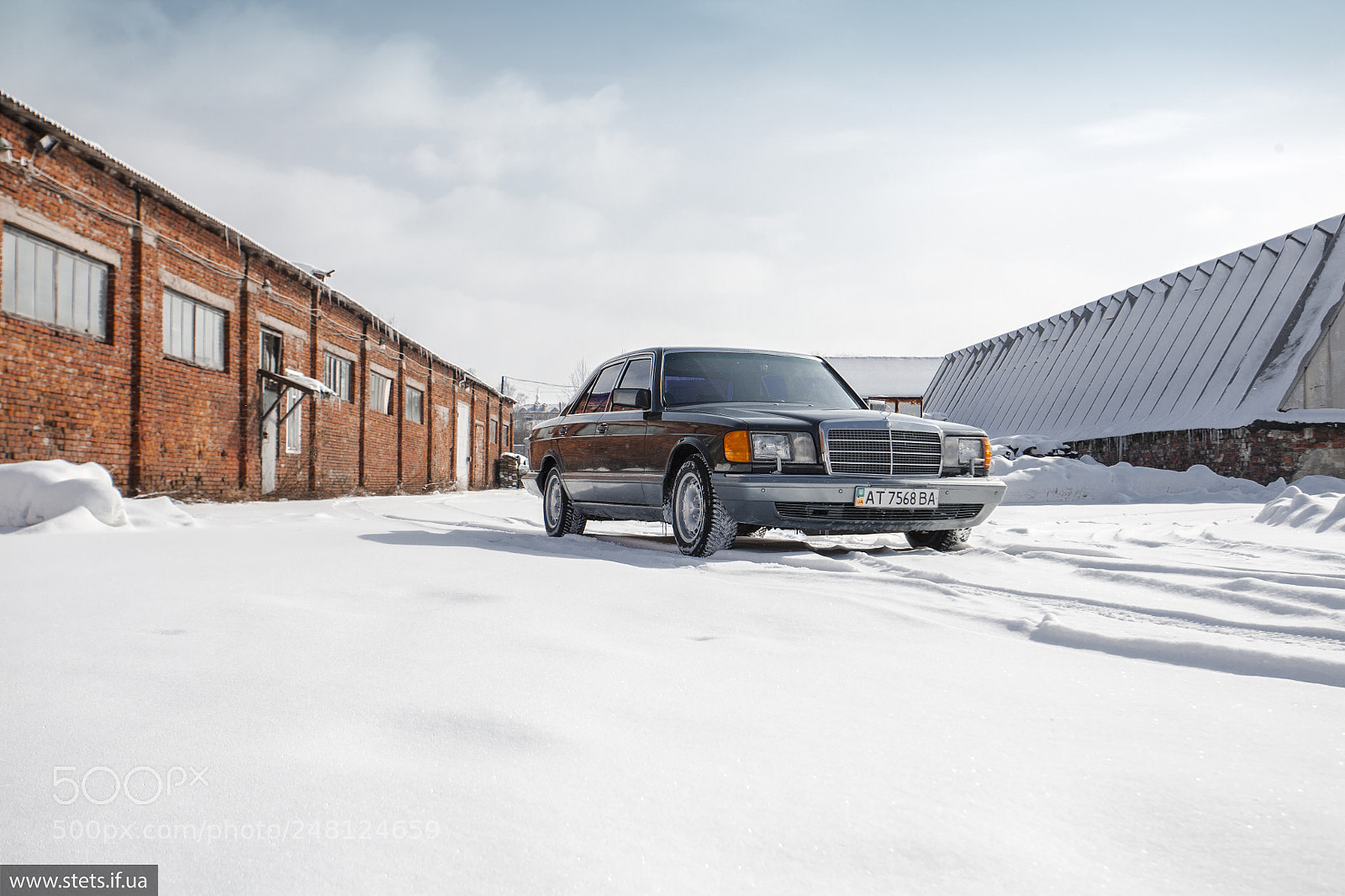 Canon EOS 5D sample photo. Mercedes-benz w126 300sd photography