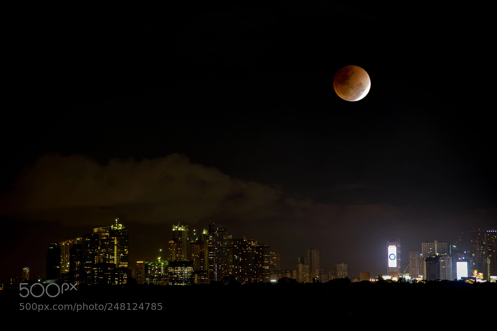 Sony a7 II sample photo. Superbluebloodeclipse moon 2018 photography