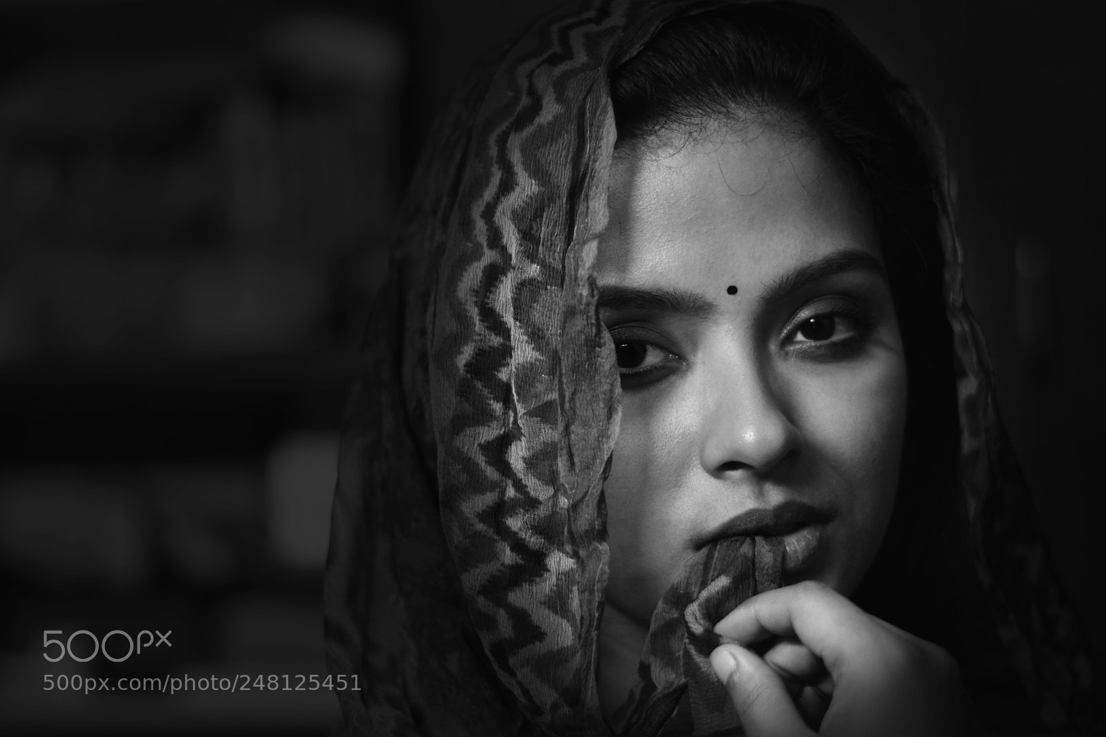 Nikon D5300 sample photo. Woman in black photography