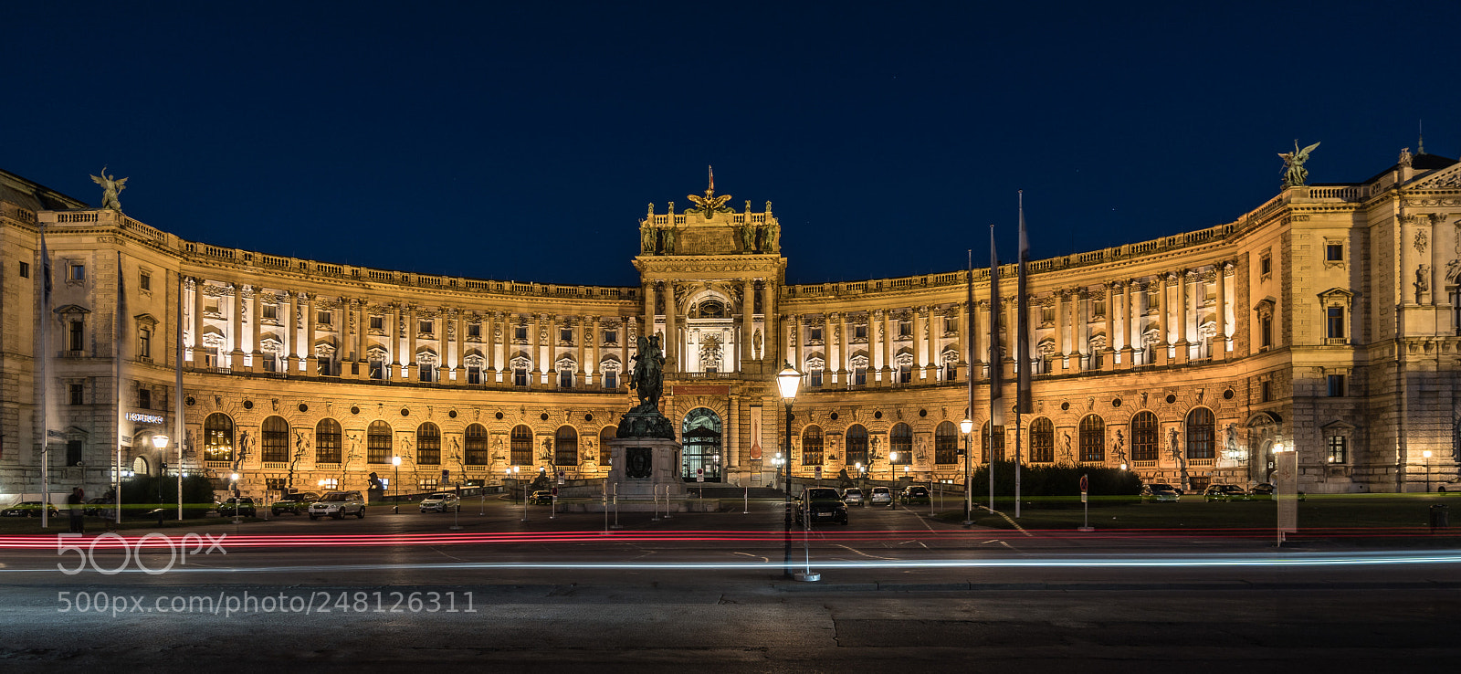 Sony a6300 sample photo. Hofburg bei nacht photography
