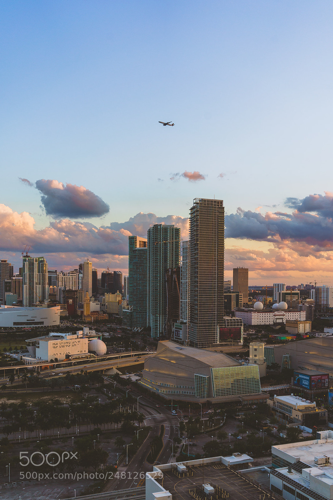 Sony a7 II sample photo. Golden hour in miami photography