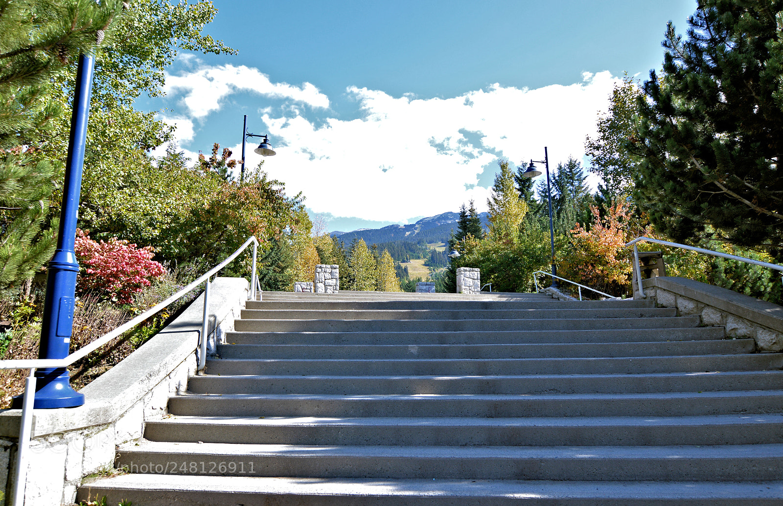 Nikon D3200 sample photo. Whistler stairs photography