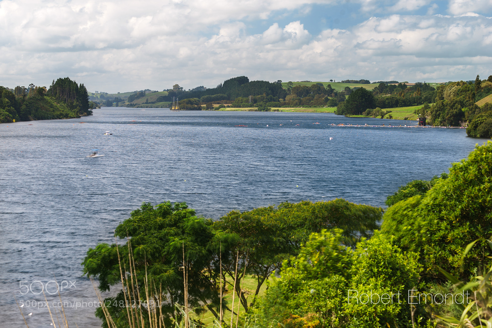 Sony a7 II sample photo. Lake karapiro photography