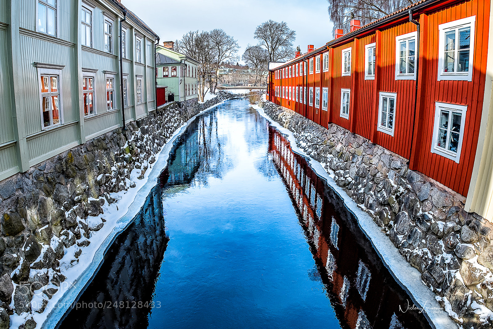 Fujifilm X-T2 sample photo. River reflection photography