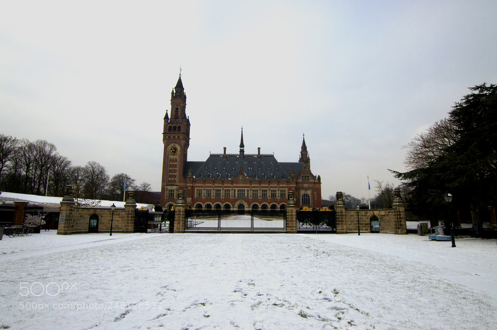Nikon D3200 sample photo. The hague peace palace photography