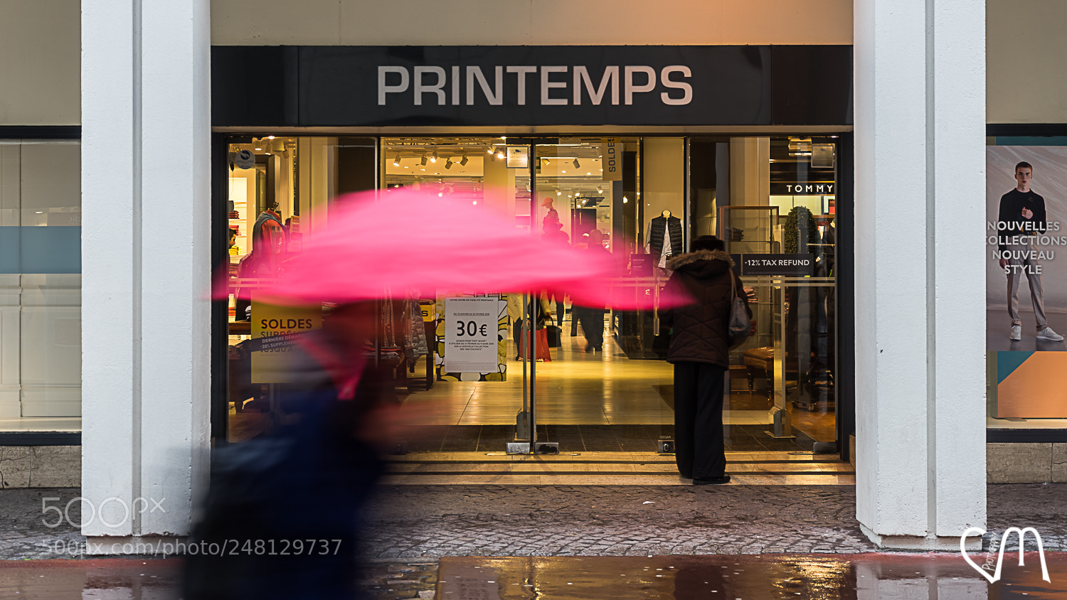 Sony a7 II sample photo. Rouen rue piétonne photography