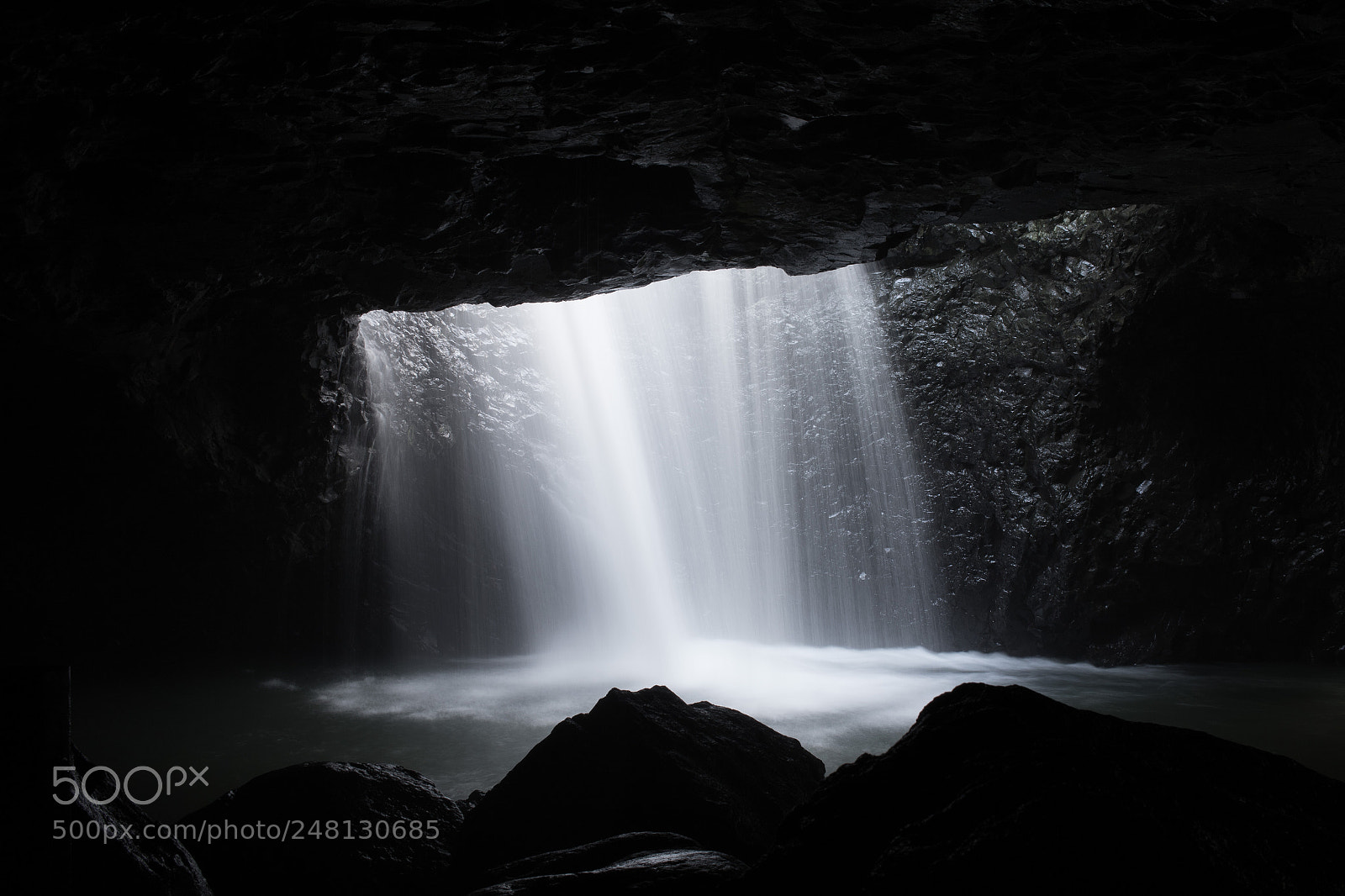 Canon EOS 7D Mark II sample photo. Natural bridge, springbrook national photography
