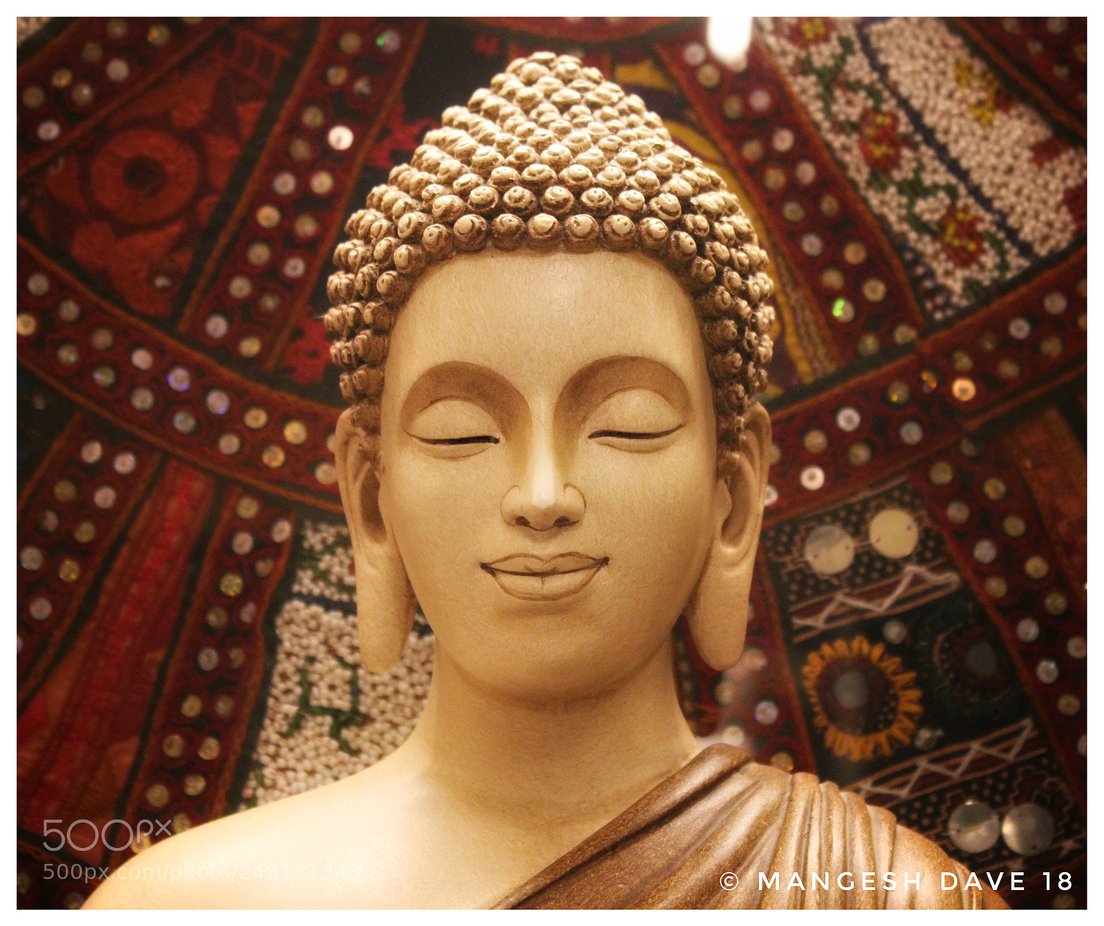 Canon EOS 1200D (EOS Rebel T5 / EOS Kiss X70 / EOS Hi) sample photo. Lord buddha in meditation photography