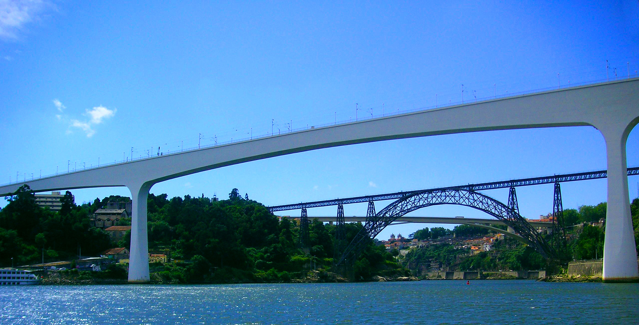 KONICA MINOLTA DiMAGE X50 sample photo. Puentes sobre el rio duero. oporto photography