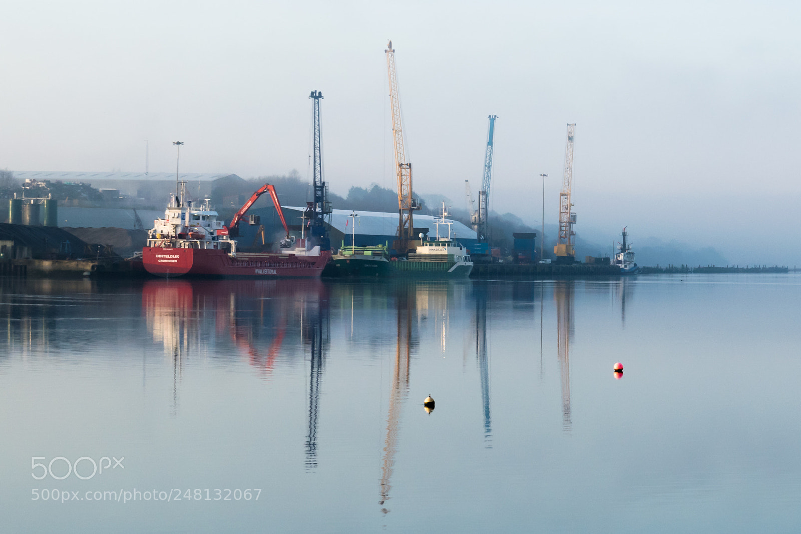 Nikon D5300 sample photo. Harbour reflection photography
