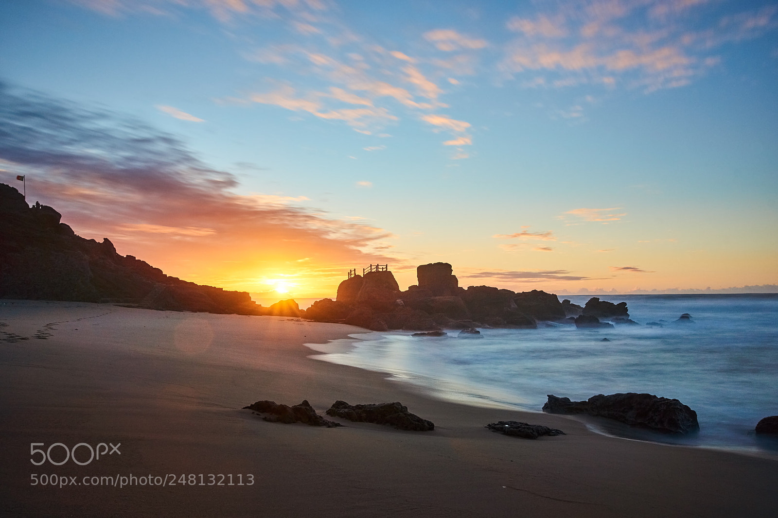 Sony SLT-A65 (SLT-A65V) sample photo. Sunset at santa cruz (10/2018) photography