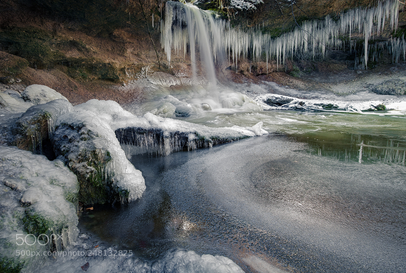 Sony a7R III sample photo. [ frozen ] photography
