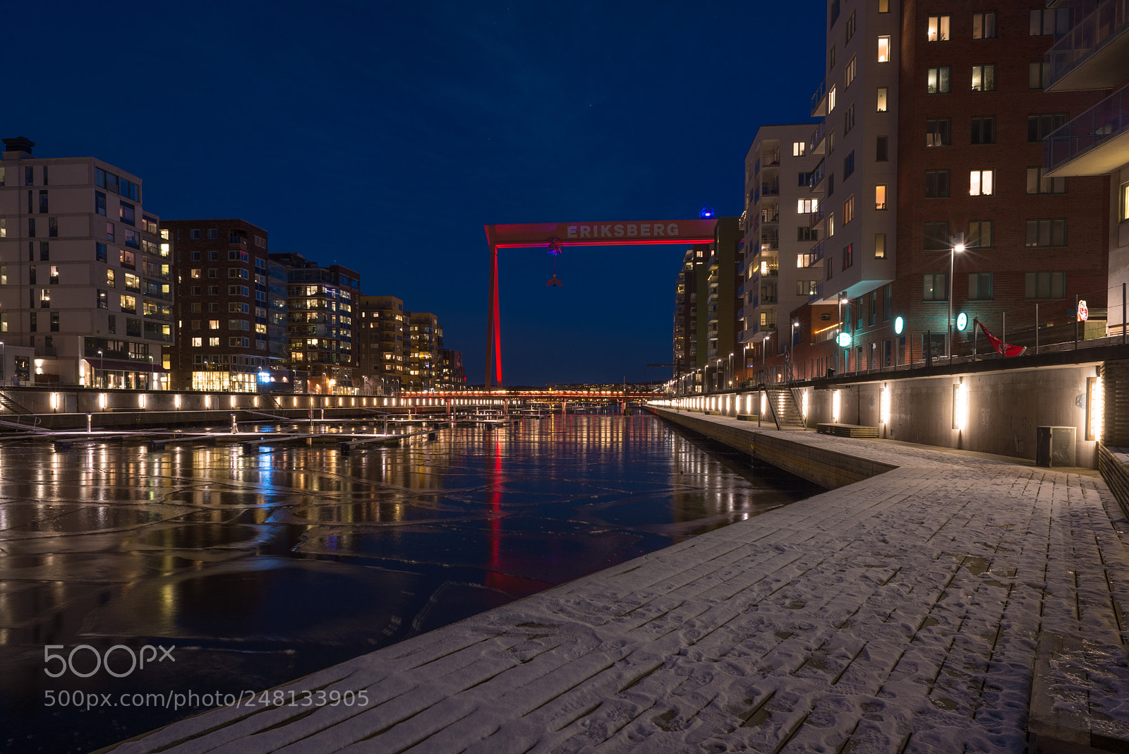 Nikon D600 sample photo. Eriksberg crane photography