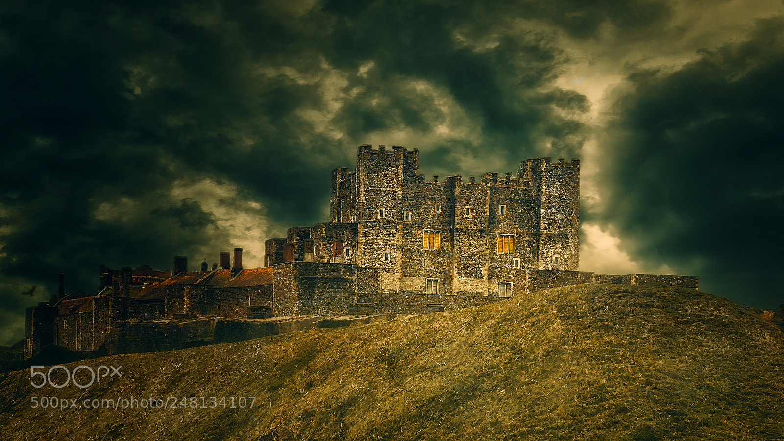 Canon EOS 7D sample photo. Dover castle photography