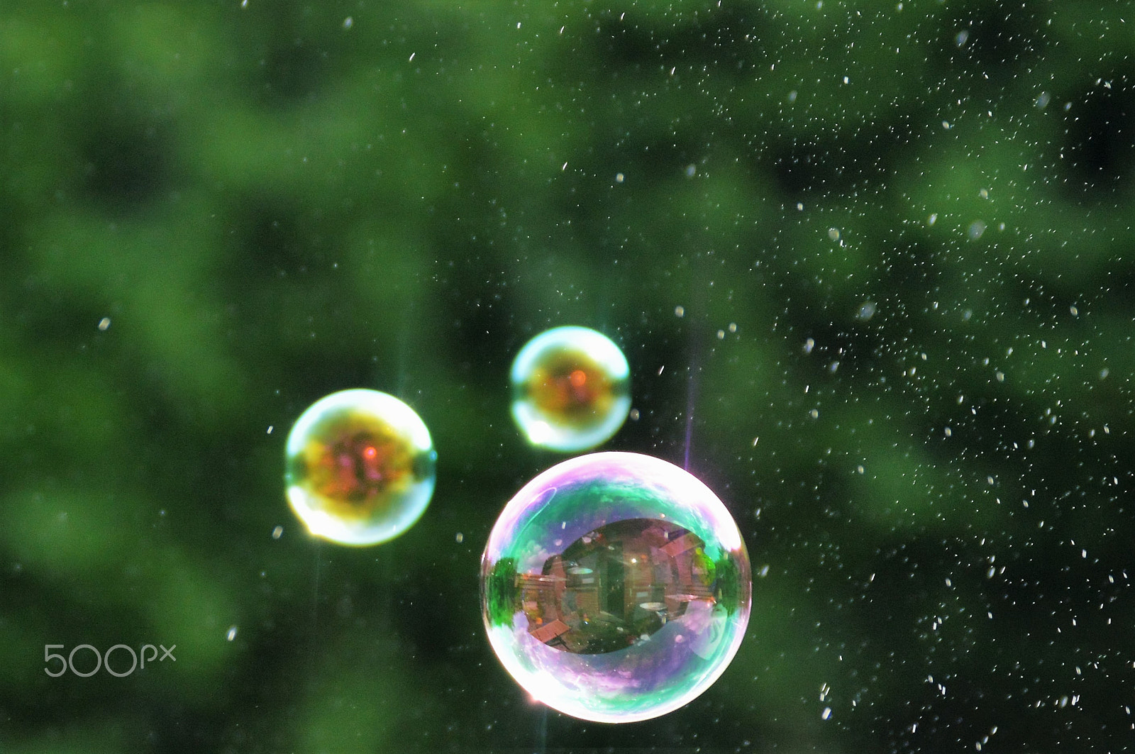 Nikon D3200 sample photo. Bubble photography