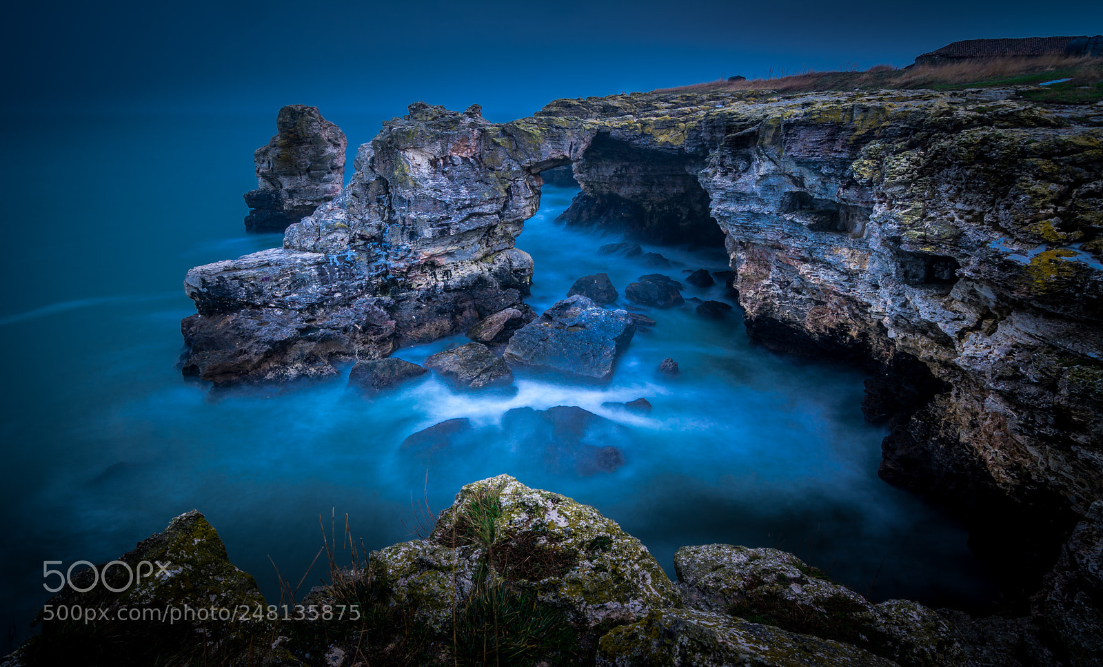 Nikon D7100 sample photo. Frozen rocks photography