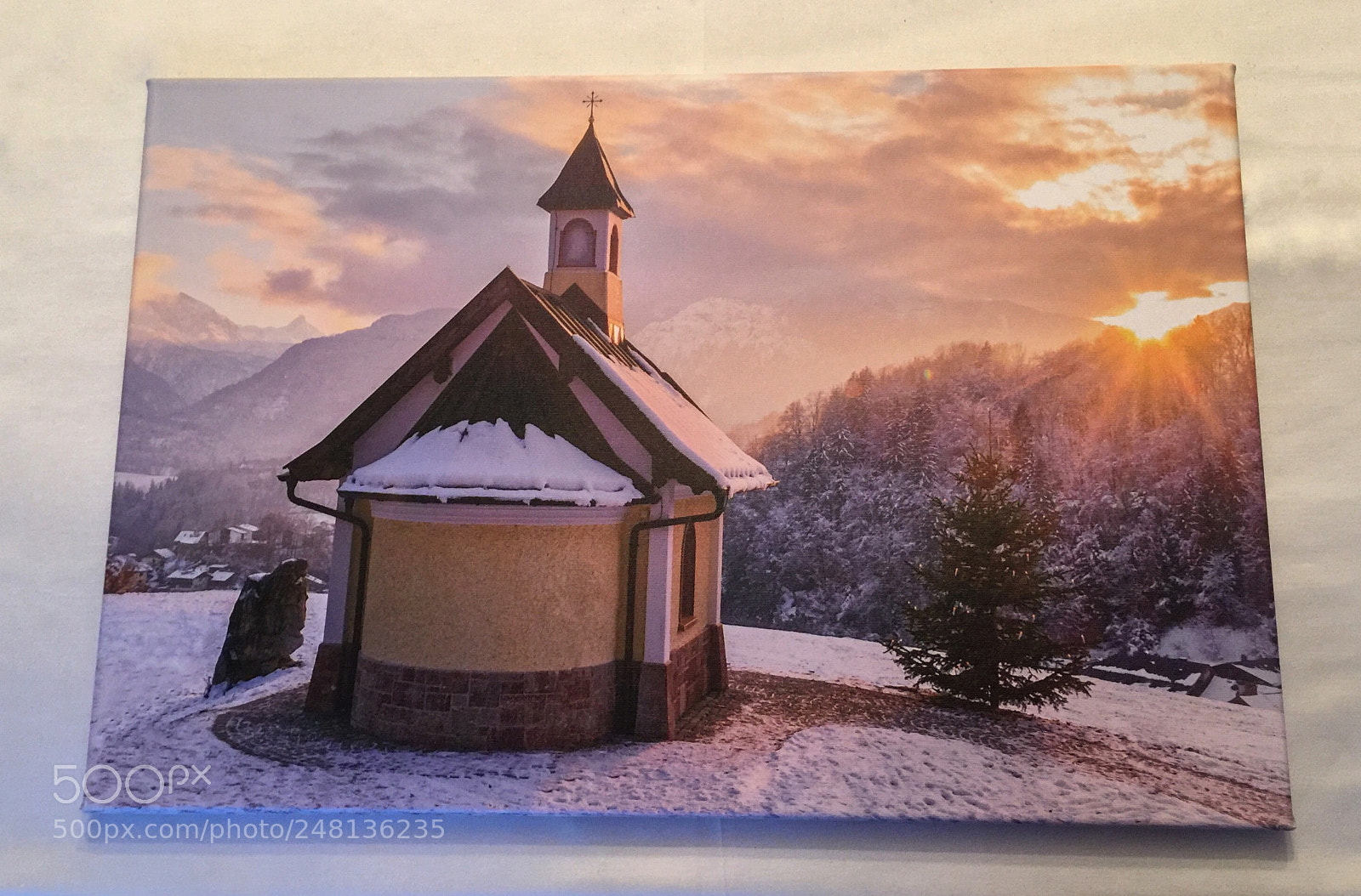 Apple iPhone 6 Plus sample photo. Kapelle in berchtesgaden photography