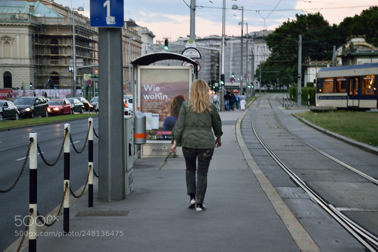 Nikon D5300 sample photo. Blond women walking in photography